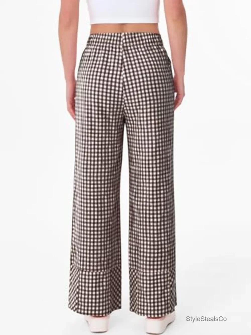 100% Rayon Wide Leg Palazzo Lounge Pajama Bottoms with Pockets
